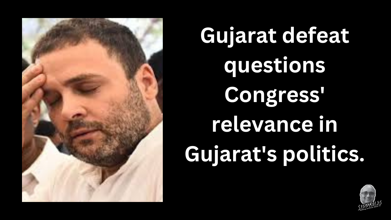 Defeat of Congress in Gujarat