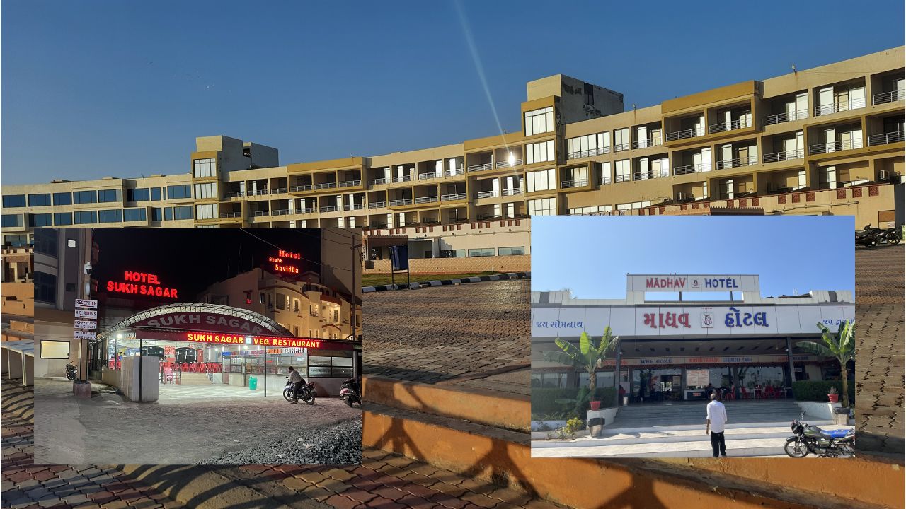 Where to stay in Somnath? Where to eat in Somnath?